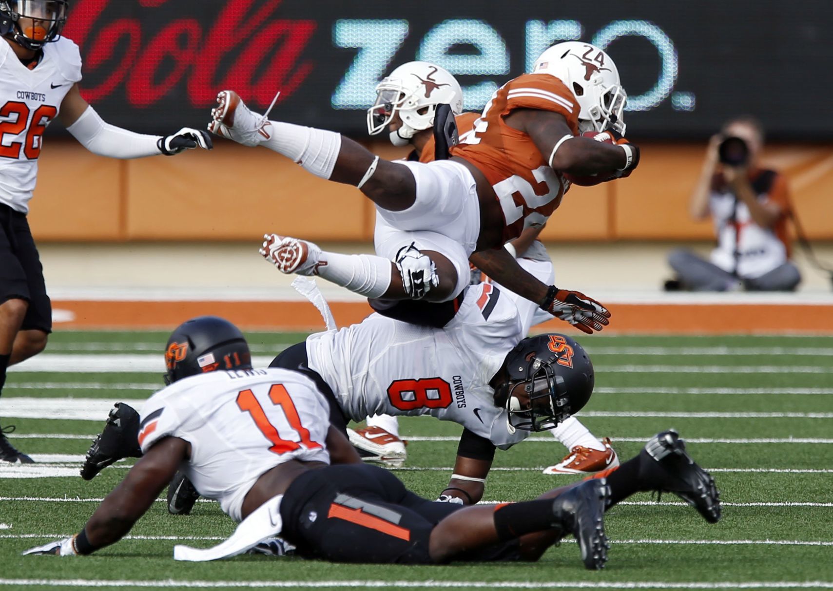 2013: Oklahoma State 38, Texas 13